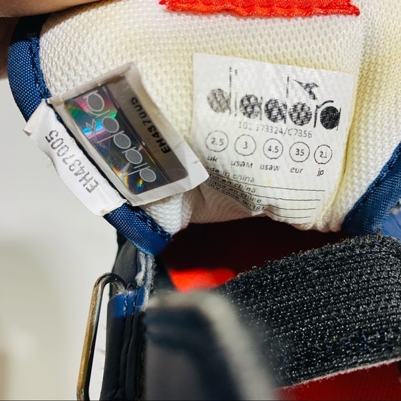 Diadora velcro sneakers - Picture 6 of 6